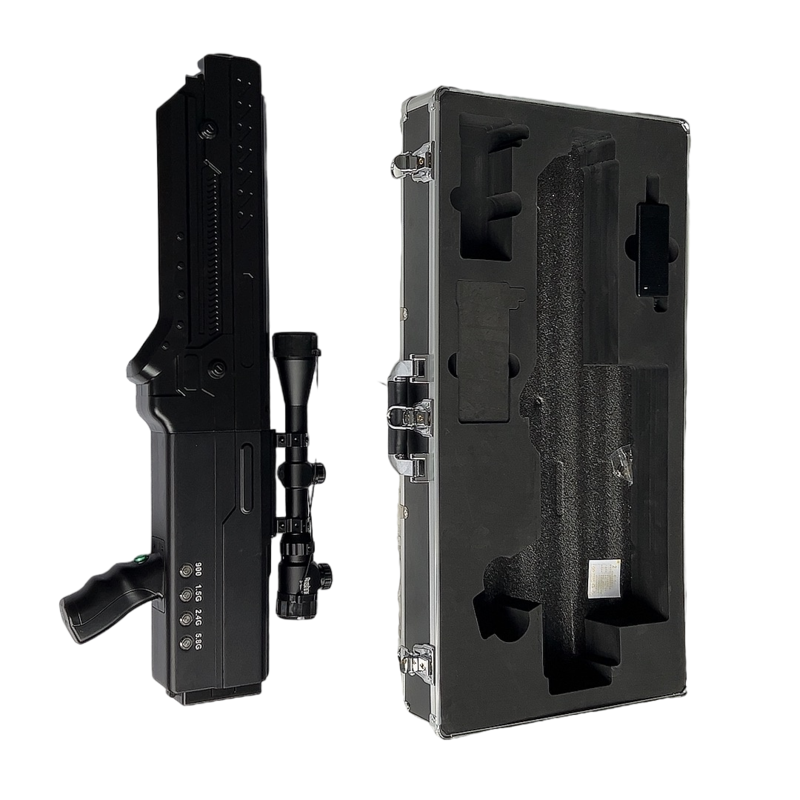  莒南手持便携式枪型低空防御反制四通道A型